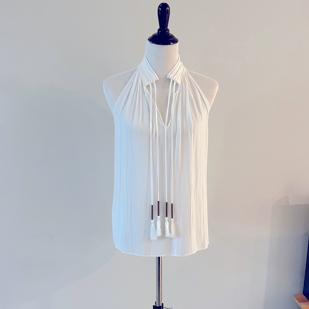 Ramy Brook | Ivory Sam Top | Women’s Small NWT!